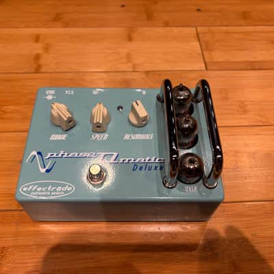 Effectrode Phaseomatic Deluxe Vacuum Tube Phaser 2010s - Light Blue image 1
