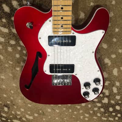 Firefly FFPTH 2020 Red Telecaster Thinline w/ Locking Tuners image 10