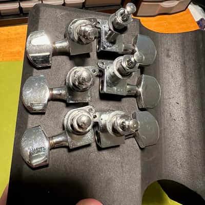Schaller Made in W Germany 3x3 Chrome Tuners 70s 80s image 10