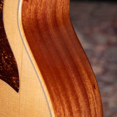 Taylor 314ce Studio Acoustic-Electric Guitar - Natural with Structured Gig Bag image 8