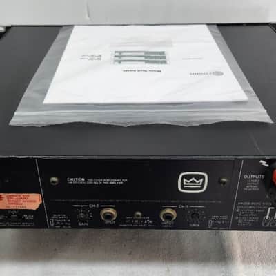 Crown Vintage Power Amp Model Micro-Tech 1200 image 6
