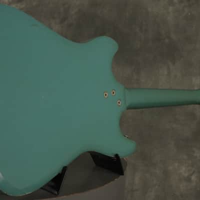 1965 SILVERTONE model 1417 L 1413 w/Vibrato TURQUOISE image 11