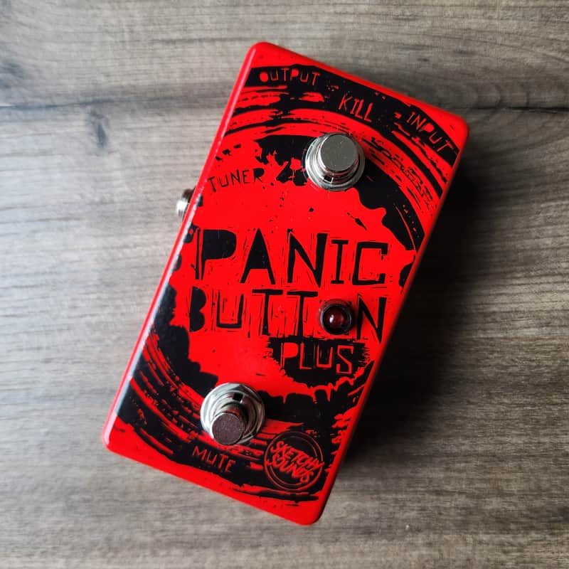 Sketchy Sounds Panic Button Plus Mute / Kill Switch Guitar Pedal image 1