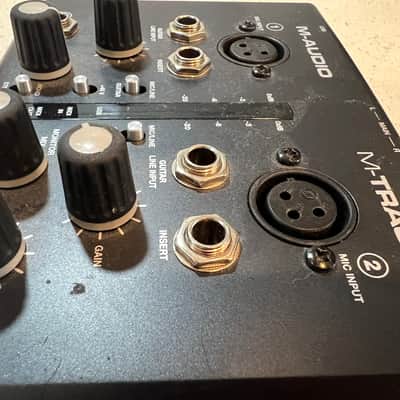 M-Audio M-Track USB Audio Interface 2000s - Black image 4