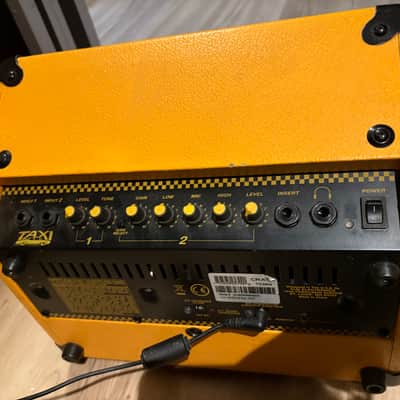Crate Taxi TX30 yellow guitar amplifier 30-Watt RARE image 3