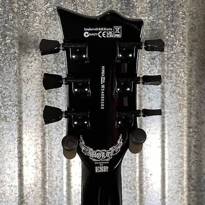 ESP LTD GH-600 Gary Holt EMG Floyd Rose Black Guitar & Case LGH600BLK #0583 Used image 5
