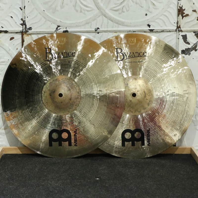 Meinl Byzance Polyphonic Brilliant Hi-Hat 15in (1136/1414g) image 1