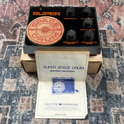 1980 Electro-Harmonix Super Space Drum EH5350B Vintage Made In USA Effect Pedal W/ Original Box & Paperwork! image 1