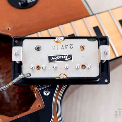1974 Greco EG650N Vintage Guitar, Mahogany w/ Maple Board & Maxon U-1000 Humbuckers, Japan Fujigen image 18
