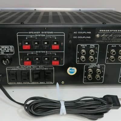 MARANTZ 1122DC INTEGRATED STEREO AMPLIFIER SERVICED FULLY RECAPPED image 9