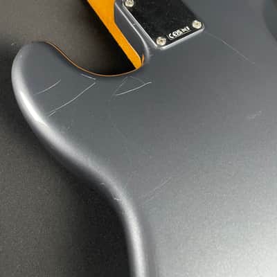 Fender Vintera II Road Worn '60s Precision Bass, Rosewood - Charcoal Frost Metallic image 8