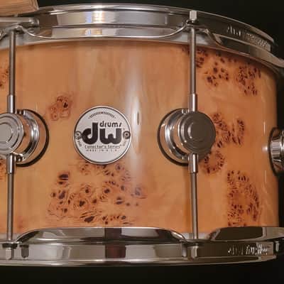 DW 7x13 Collector's Maple VLT Mapa Burl Snare Drum - SO#1119665 image 2