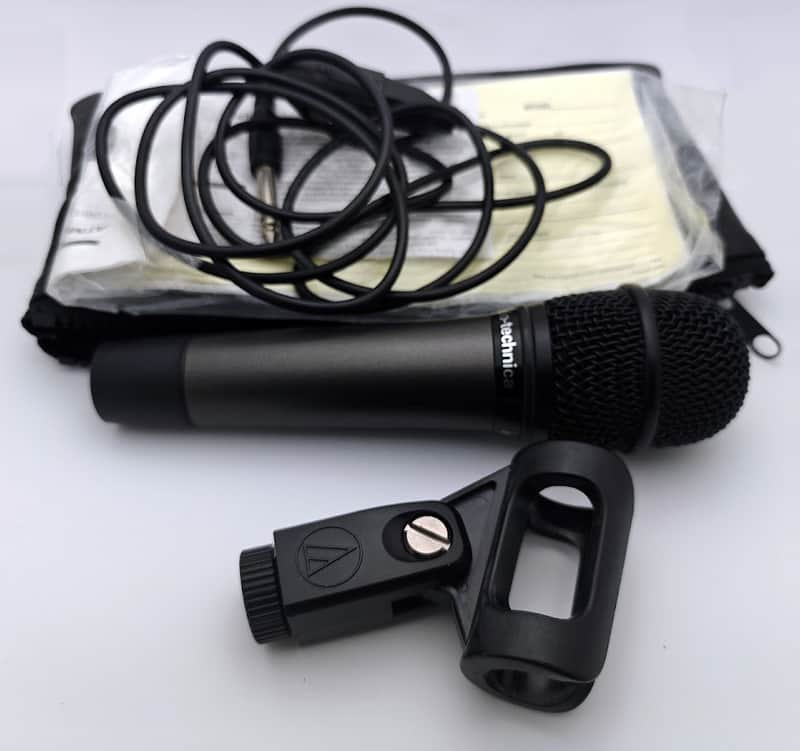 Audio-Technica ATM610a Handheld Hyper-Cardioid Dynamic Mic 2010s - Black image 1