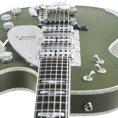 Gretsch Custom Shop G6134 CS Olive Drab Penguin Masterbuilt Stephen Stern 2020 image 12