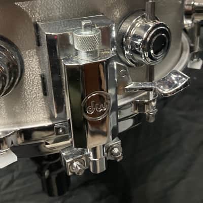 Tris Imboden's, Chicago, DW - Collector's 5x14" 3MM Aluminum Shell Snare Drum SIGNED! 2003 image 9