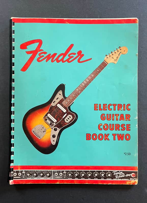 Fender Electric Guitar Course Book Two 1966 / Vintage Case Candy image 1
