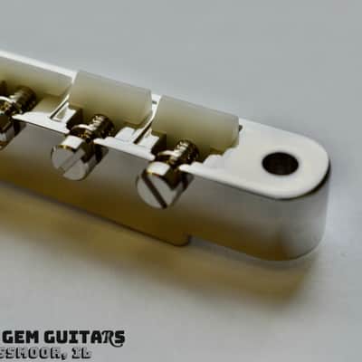 New! Gibson OEM ABR-1 Bridge with posts and thumbwheels - ABS Saddles - Nickel Finish fits Les Paul Standard, ES-335, SG Standard and others! Tune-a-Matic image 9