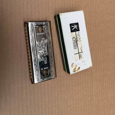 Hohner hohner echo bell metal reeds Vintage Made in Germany ECHO HARP HOHNER image 5