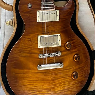 !Nik Huber: PAIR Bernie Marsden Signed Goldtop and Figured Maple Top Limited Edition 2023 - Light Relic Goldtop and Light Relic Flame Top Matched Pair No. 12/12 image 3