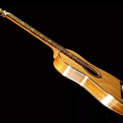 Blueberry Handmade Acoustic Travel Guitar image 5