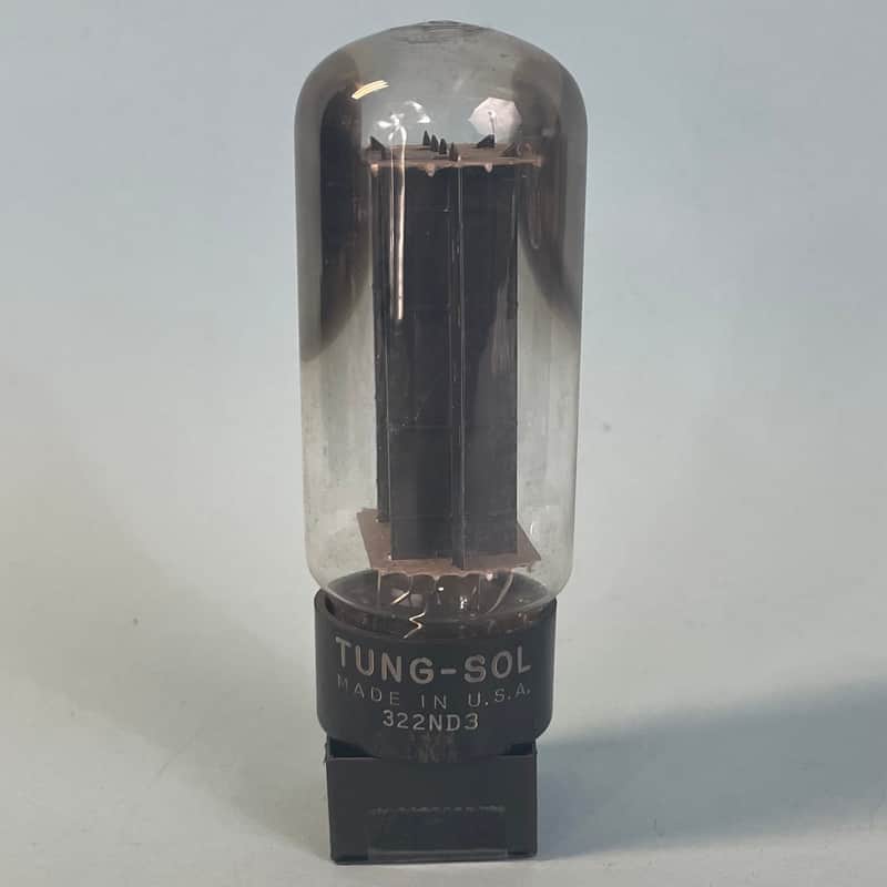 1950s Tung Sol 5U4GB Vintage Black Plate Side Getter Rectifier Tube! T283 image 1