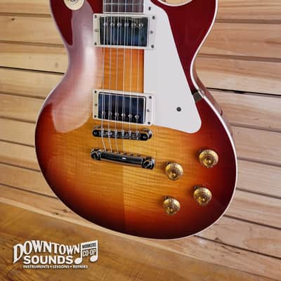 Gibson Les Paul Standard 50s Figured Top with Gibson Hardshell Case - Heritage Cherry Sunburst image 3