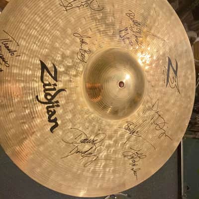 Zildjian Z3 20" Medium Crash Cymbal Signed by Tim Mcgraw Band 2011 image 12