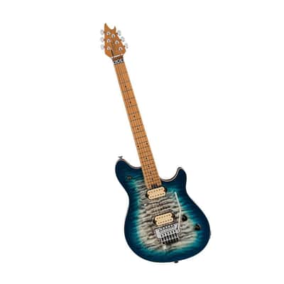 EVH Wolfgang Special Transactional QM 6-String Right-Handed Electric Guitar with Basswood Body and Baked Maple Fingerboard (Indigo Burst) image 3