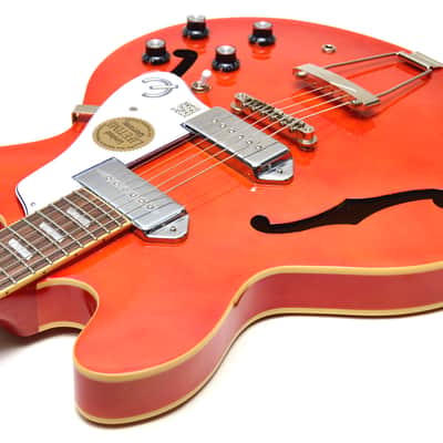 Epiphone Casino Electric Semi-Hollow Orange Gloss Professionally Set Up! image 3