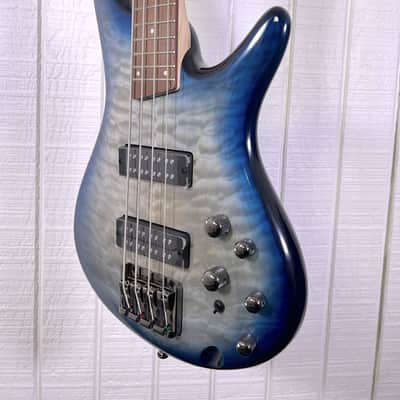 Ibanez SR400EQM Stained Cosmic Blue Starburst - Blemished image 8
