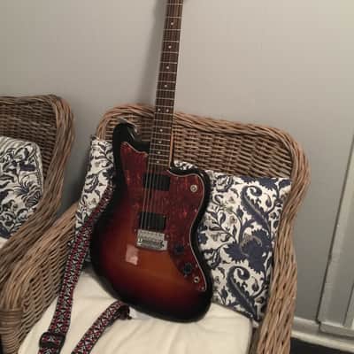 Fender Squire Jagmaster Sun Burst Jag Master Dragonfire Pickups image 2