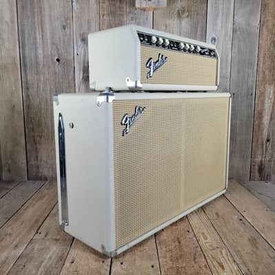 Fender Bassman RARE 6G6-C Head & Cabinet 1964 Near Mint W/ Original White Covers image 3