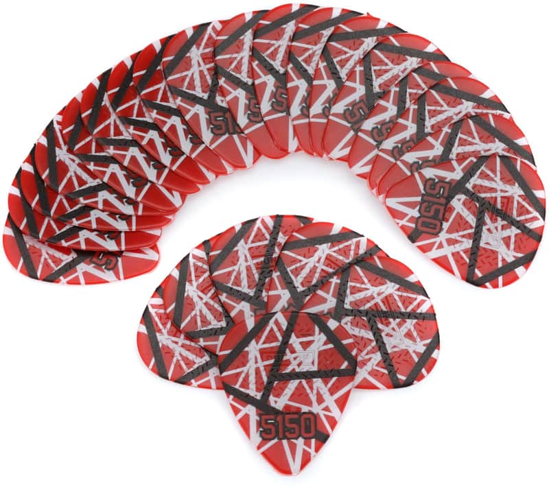 Dunlop EVH 5150 Max-Grip Picks - .60mm (24-pack) (5-pack) Bundle image 1