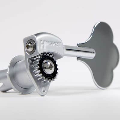 Hipshot Ultralite LIC Tuner HB6C 1/2 Satin Chrome - 5 String 4x1 Set Auth Dealer