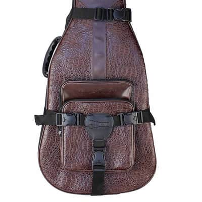 Walker And Williams CS-2 Case Saddle Guitar Case Backpack System With Padded Shoulders And Premium Straps image 4