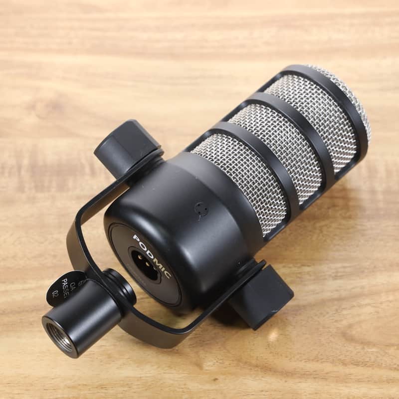 RODE PodMic Cardioid Dynamic Podcasting Microphone 2019 - Present - Black image 1