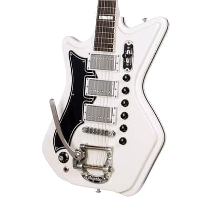 Airline Guitars Jetsons '59 3P DLX White Left-Handed image 2