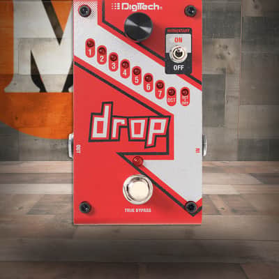 Digitech DROP The Drop Polyphonic Drop Tune Pedal (DROP-U) image 1