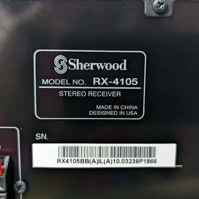 Sherwood RX-4105 2-Channel 100W AM/FM Digital Stereo Receiver image 15