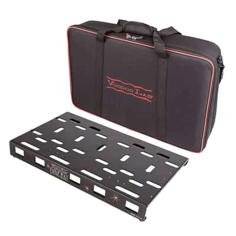 Voodoo Lab Dingbat Medium Pedalboard with Cases - Black image 1
