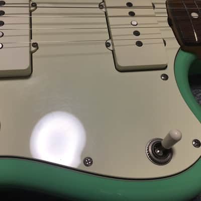 Fender Japan 2012 JM66 SFG Surf Green Jazzmaster Electric Guitar, Made in Japan, z8418 image 8