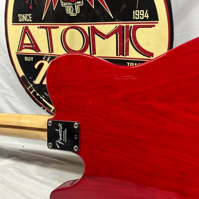 Fender American Standard Telecaster Tele Crimson Red Electric Guitar - Pickups have been Replaced with Seymour Duncan APTL-1/APTR-1 image 13