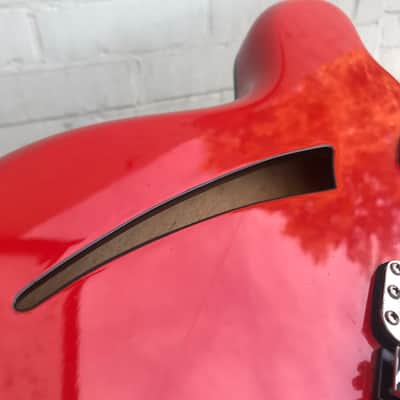 RARE 1985 Rickenbacker 360 Ruby Red …(actually a 360/12 currently strung as a 6 string) ... Original Hardcase image 15