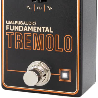 Walrus Audio Fundamental Tremolo - Black / Orange image 2