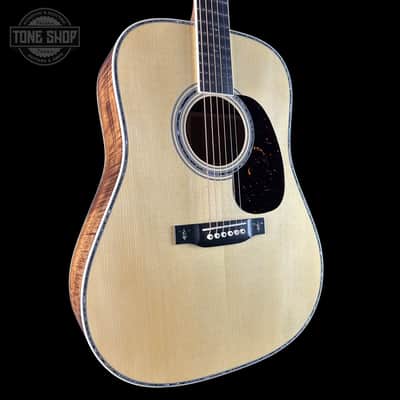Martin Custom Shop Dread 41 Style Adirondack / Exceptional Broad Figure Koa w/case 2964099 image 5