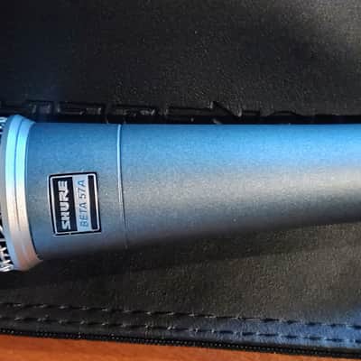 Shure BETA 57A Supercardioid Dynamic Instrument Microphone 1989 - Present - Blue image 3