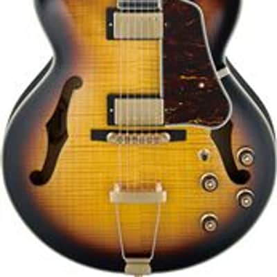 Ibanez Artcore Expressionist AF95FM Hollowbody Antique Yellow Sunburst image 1