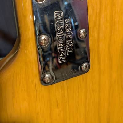 Ernie Ball Music Man Stingray 5HH Active 5-String Bass Guitar w/Case - Natural (2013) image 7