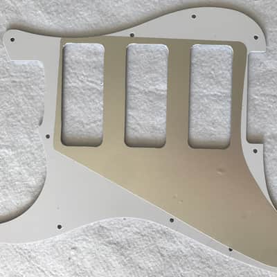 For Fender Stratocaster Strat P90 3 Pickup Guitar Pickguard, 4 Ply White Pearl image 6