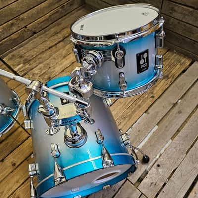 Drum Kit Sonor AQ2 Series 7ply Maple Safari Aqua Silver Burst USED! RKSNK120526 image 4